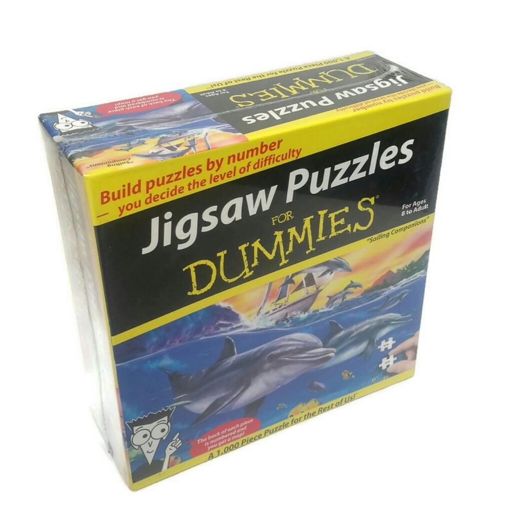 Dolphins Puzzle, "Sailing Companions" Sail Boat